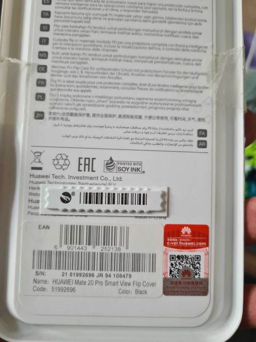 Husa Smart Flip Cover mate 20 pro originala-51992696