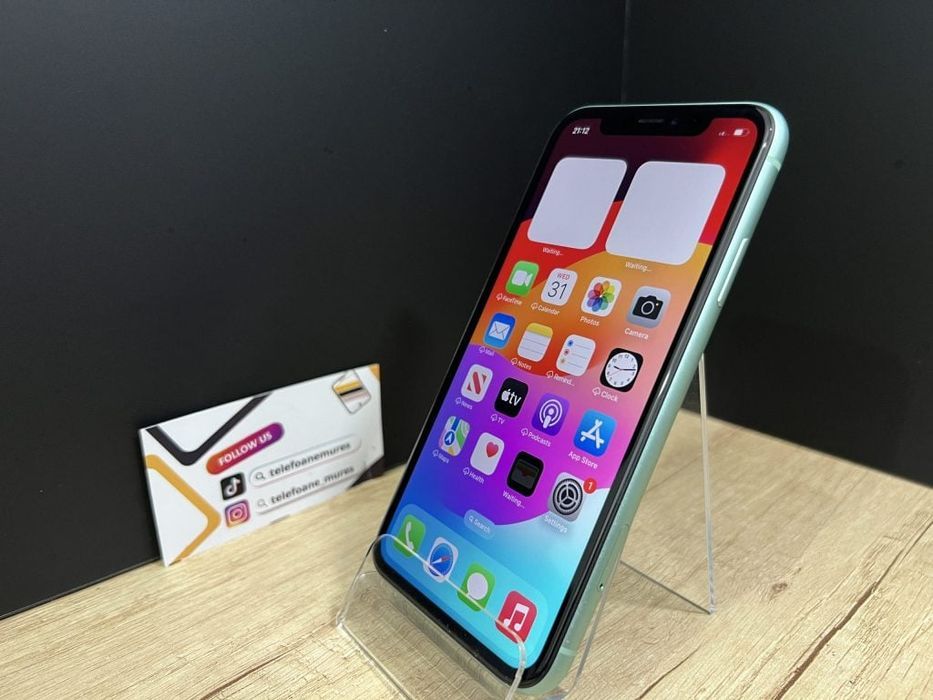 iPhone 11 64Gb Green Second-Hand Foarte Bun 3 ani garanție, Telefoane