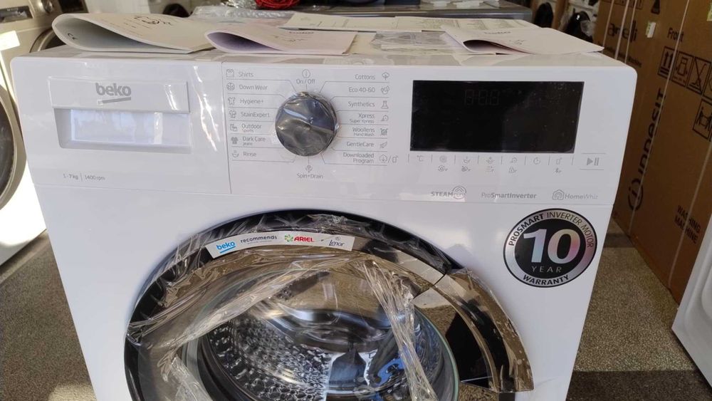 Пералня машина Beko-Беко 7 кг 1400 об/мин SteamCure HomeWhiz®