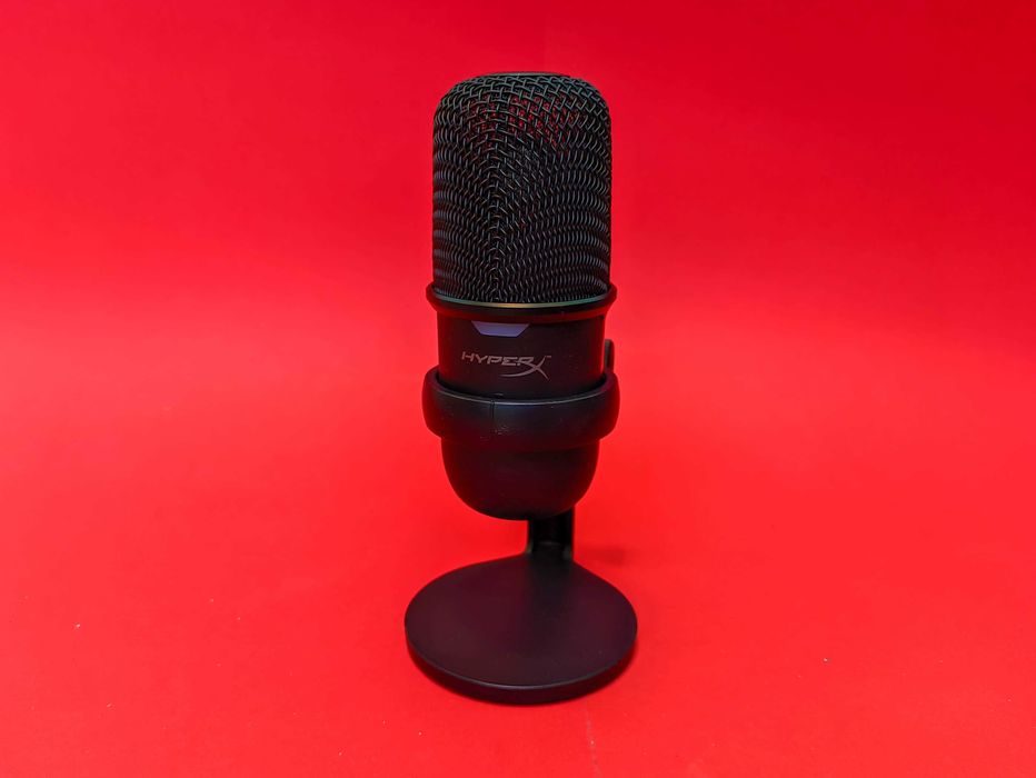 HyperX SoloCast USB Микрофон за Гейминг, Стрийм, Подкаст, PC, PS4, PS5 Като нов