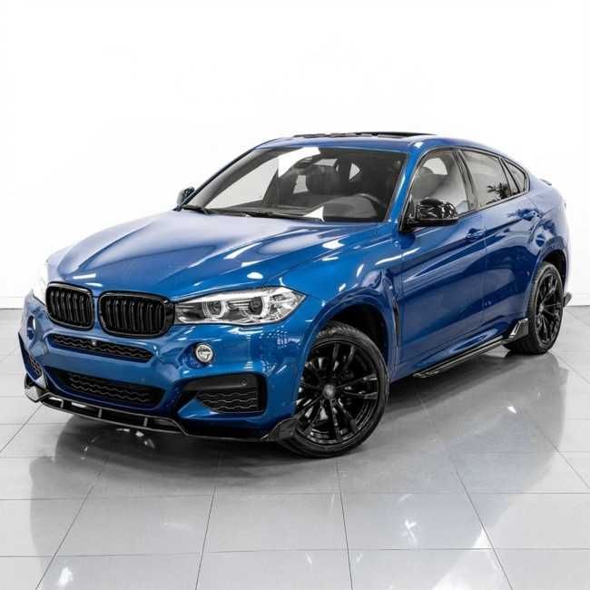 Pachet complet AERO Tuning BMW X6 F16 Difuzor, Lip, Eleron, Praguri, Extensie Prelungire Bara Fata Spate M