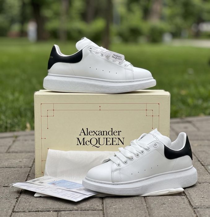 Adidasi Alexander Mcqueen Alb Full Box