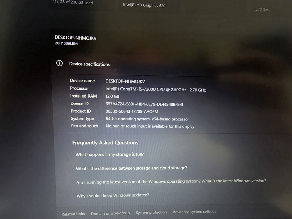 Лаптоп Lenovo E470