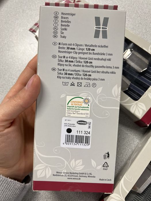 Bretele pantaloni reglabile