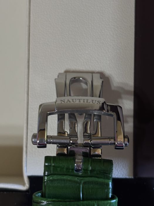 Луксозен мъжки часовник Patek Philippe – зелен циферблат