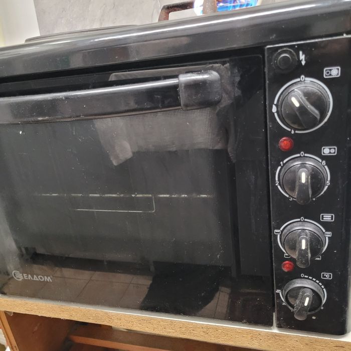 Печка с котлон на  газ.