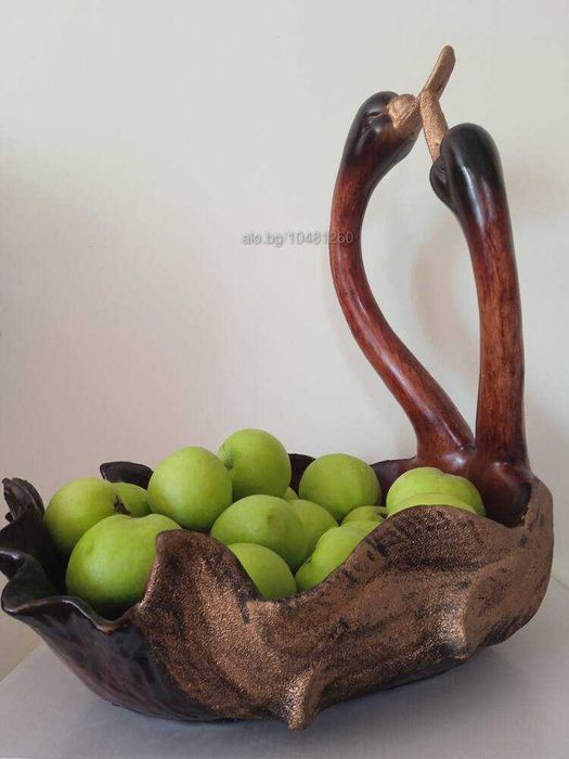 Гипсова скулптура чаша 34,5*31,5*24,5 см