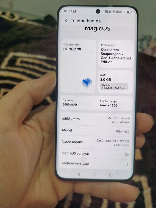 HONOR90 xolati ideal