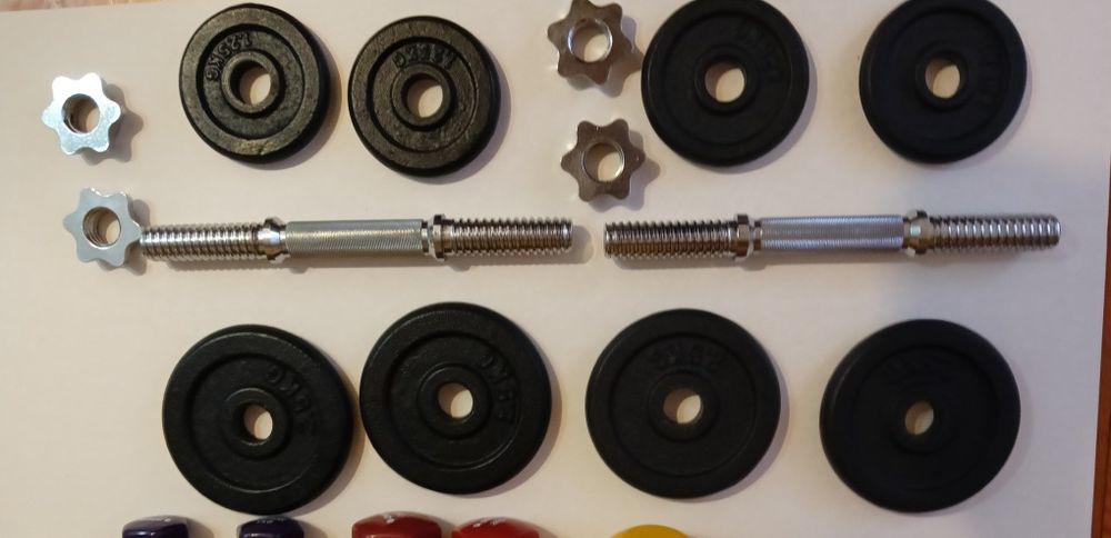 Дъмбели 2х10 кг!