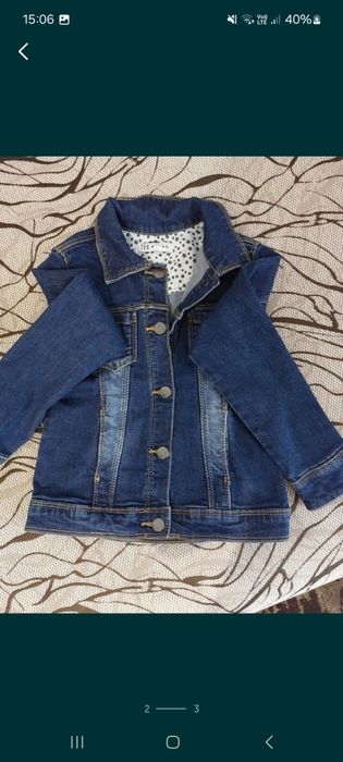 Geaca blugi fetita, 4- 5 ani