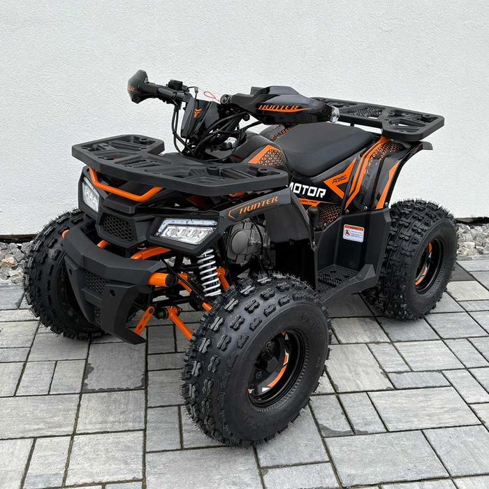 Atv 125cc Tao Hunter II 8" automat 4T benzina negru/portocaliu