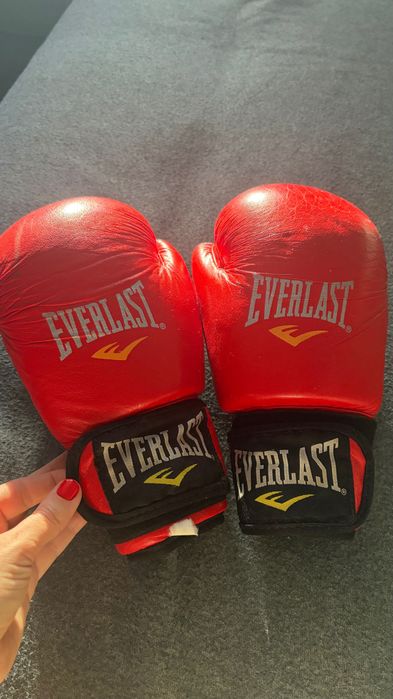Перчатки боксерские кожаные