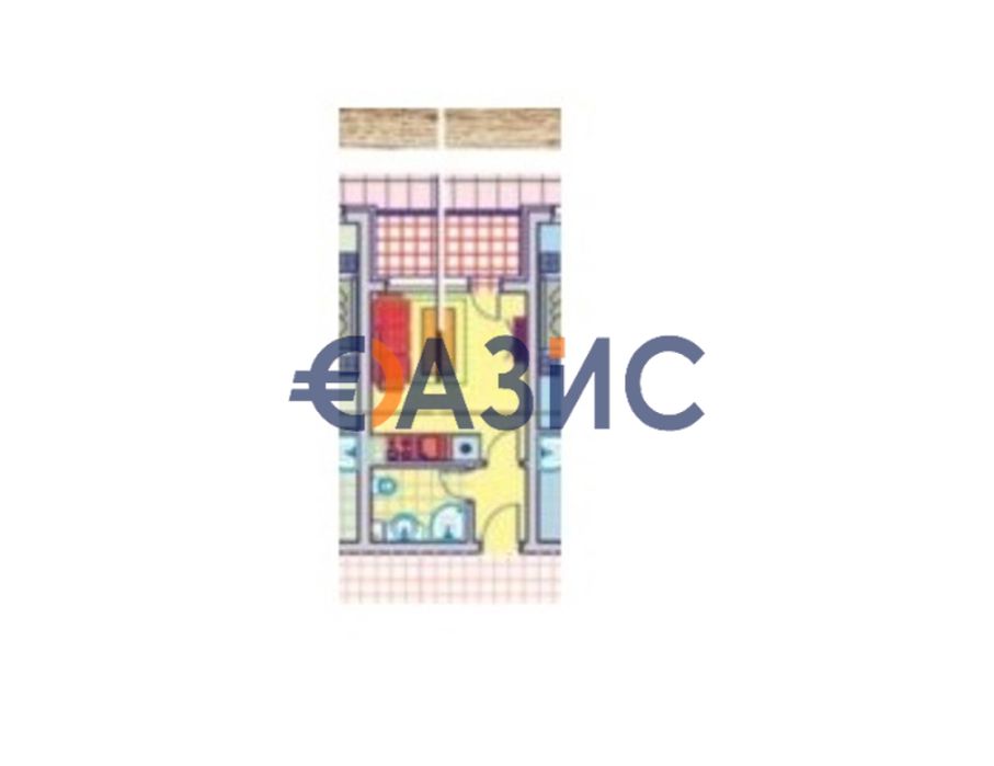 Продава се Едностаен апартамент в Приморско - 30 кв.м за 1105 €/кв.м - Снимка #6