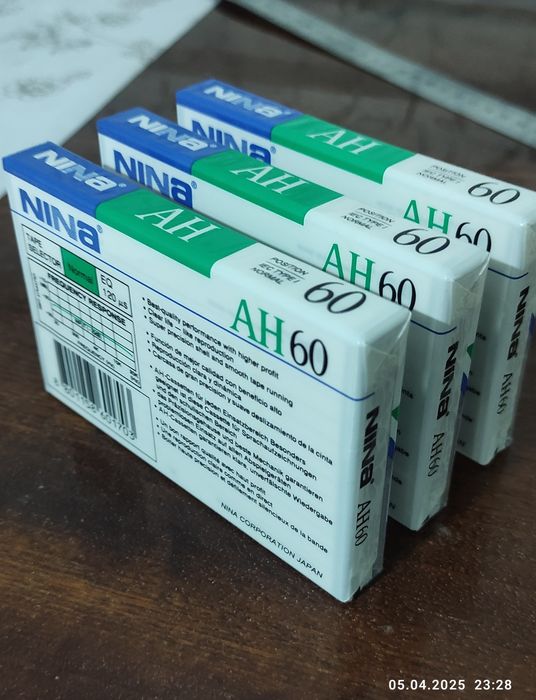 Кассеты NINA 60-минутные