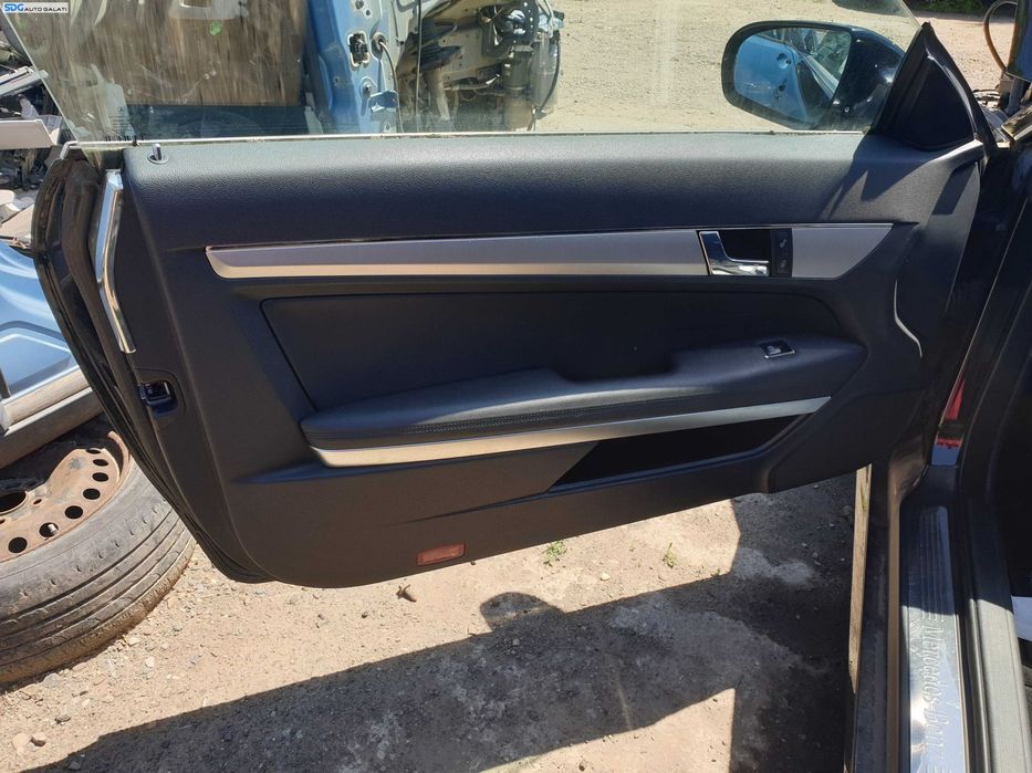 Panou Tapiterie Fata Interioara Piele Neagra Stanga Mercedes Clasa E Class W207 C207 Coupe 2009 - 2016 [K5595]