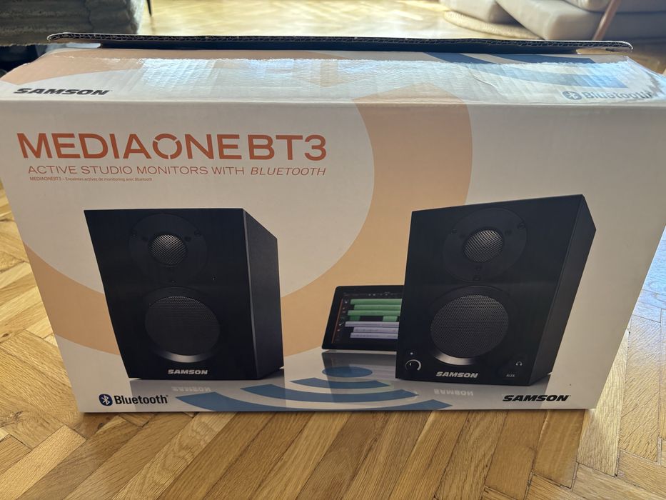 Samson studio monitor bluetoth /Blutoth speakers