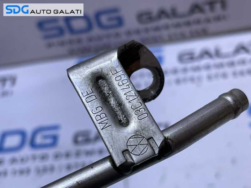 Teava Conducta Apa Turbo Turbina Turbosuflanta Audi A3 8P 1.4 TSI CAX CAXC CMSA 2008 - 2014 Cod 03C121469F