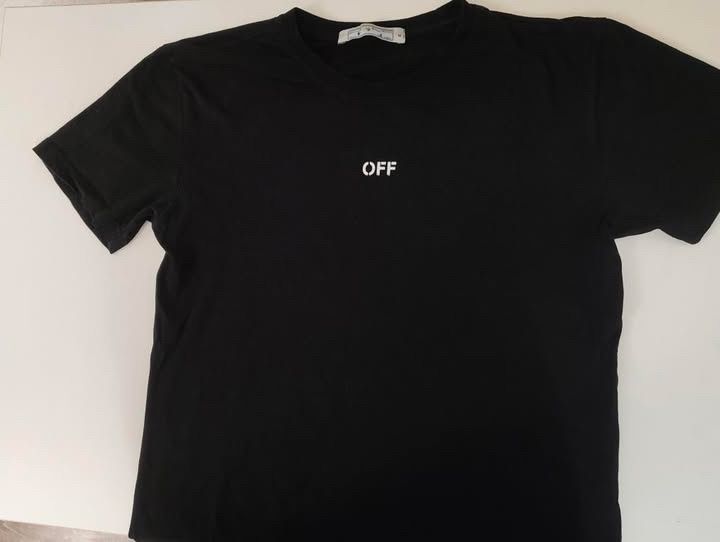 Мъжка тениска Off-White – черна