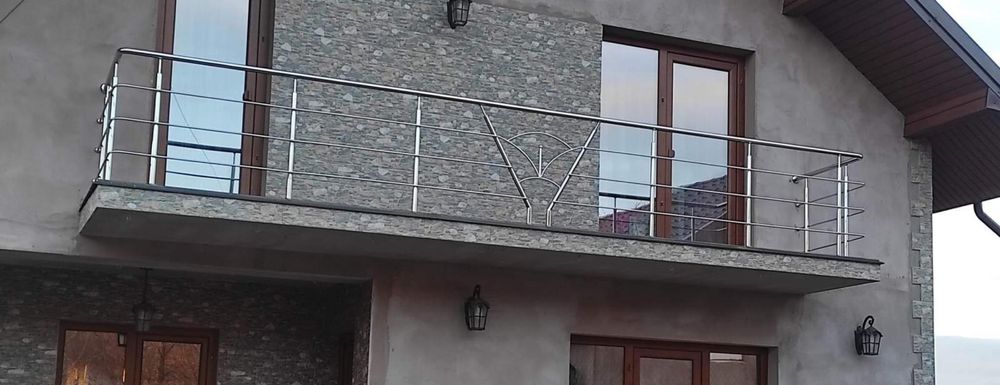 Balustrade inox