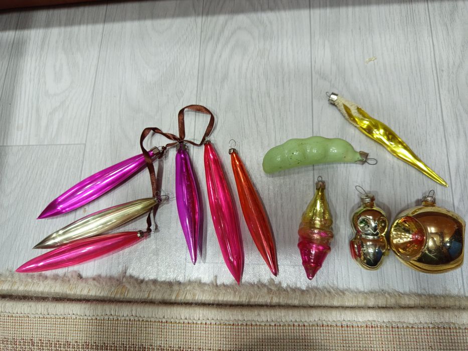 Продам советские елочные игрушки СССР, антиквариат