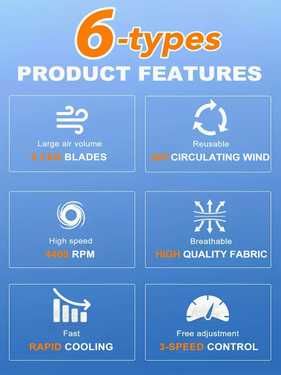 охлаждаща жилетка с 2 вентилатора