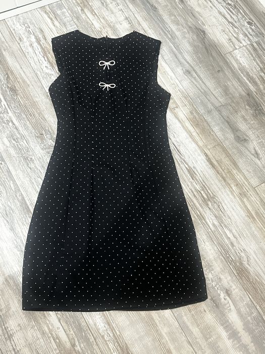 Черна къса рокля