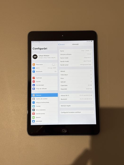 Se vinde iPad mini 2