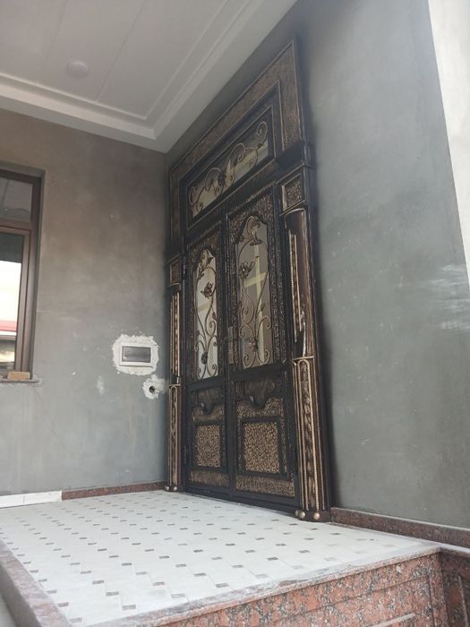 Барча турдаги темир ишлари хизмати Дарвоза. Перила. Казерок. Крават.