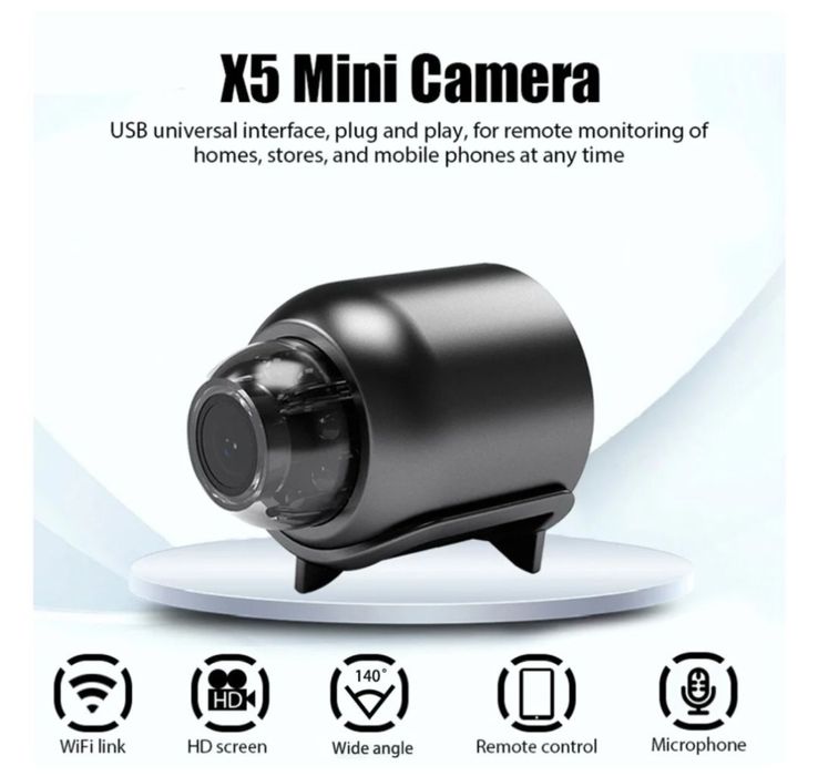 умная мини камера