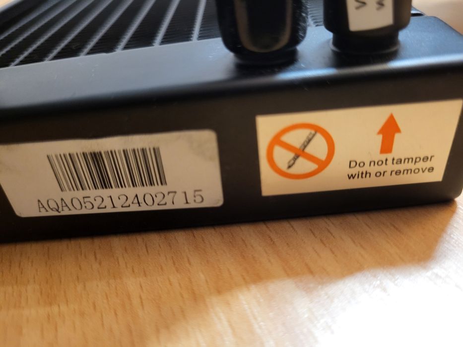 Cooler PCU AQIRYS Aquarius 240 AiO Black