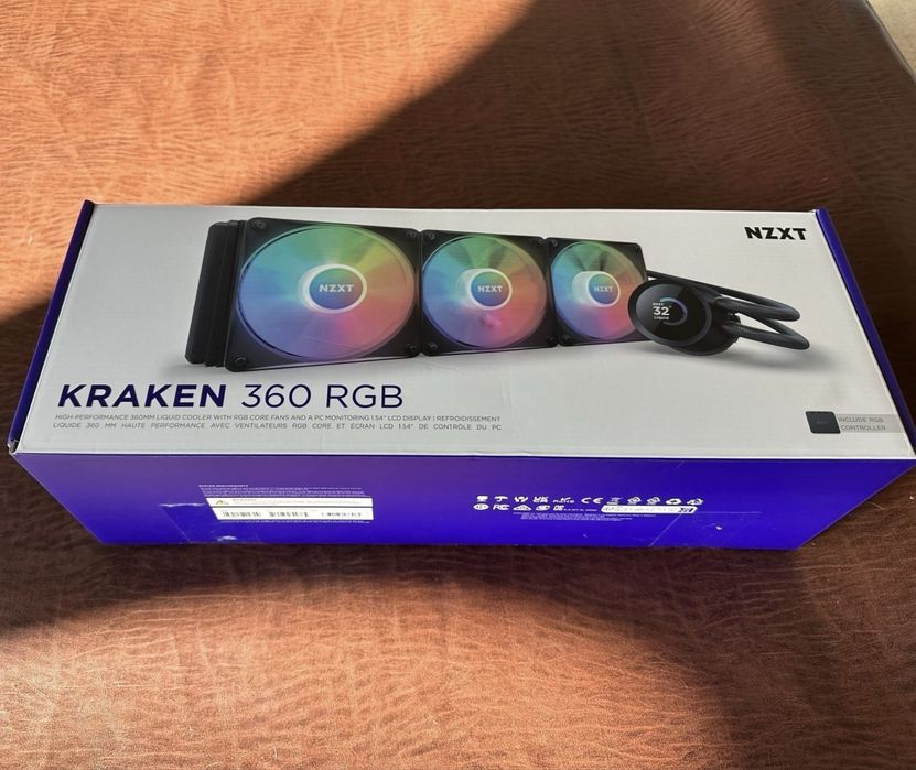 Vand Cooler Procesor NZXT Kraken 360 RGB