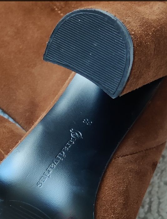 Cizme Stradivarius piele