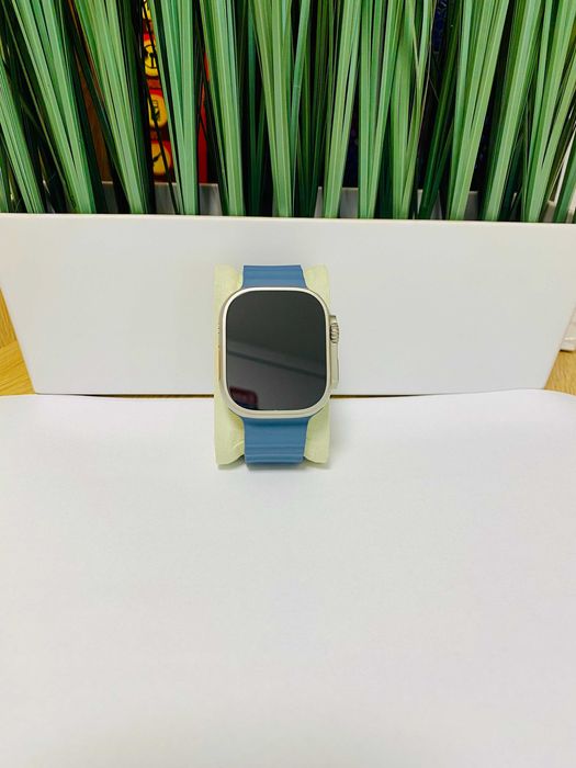 НОВ !!! Apple Watch Ultra 3, GPS + Cellular, Nat Titanium 49mm, Blue
