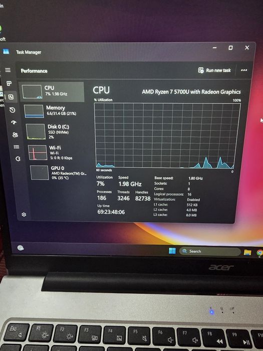Acer Ryzen 7 Aspire Lite 15