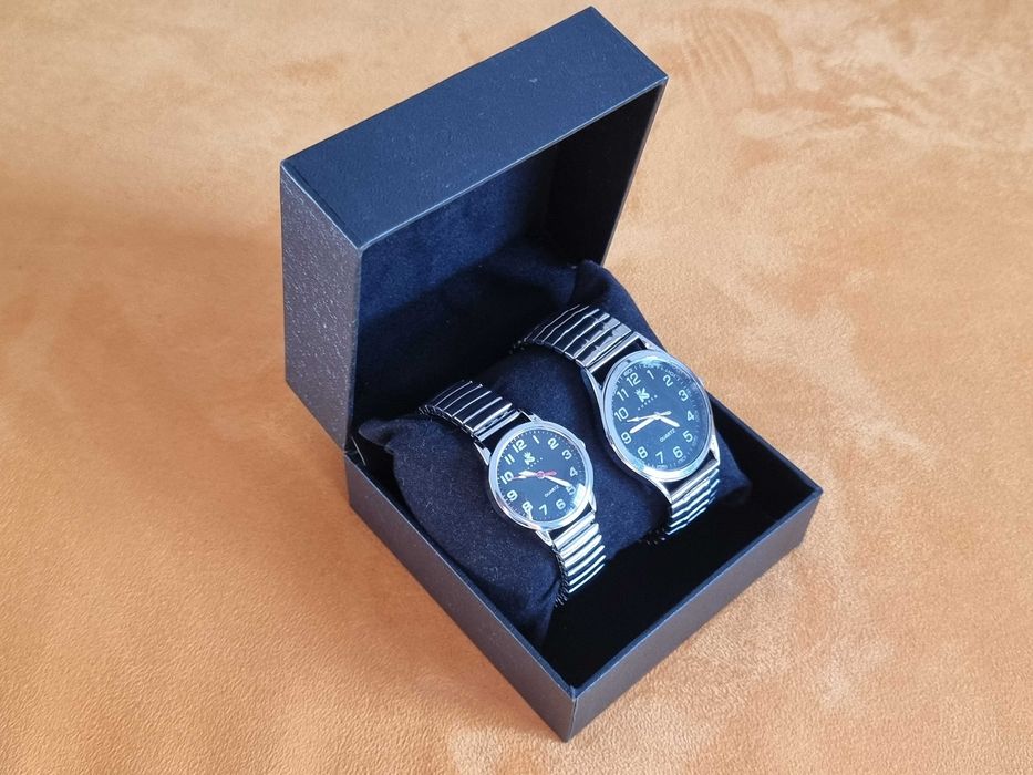 Set 2 ceasuri de mana pentru dama si barbat, ceas