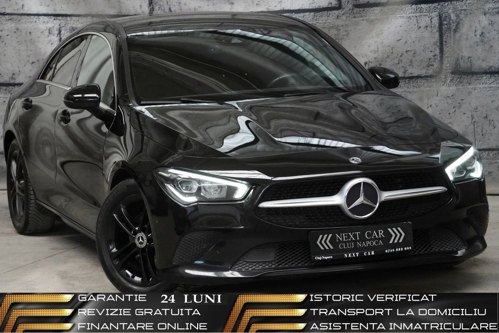 Mercedes-Benz CLA 180 GARANTIE 24 LUNI*RATE*Automata*Piele*Full Led*Virtual*Camera