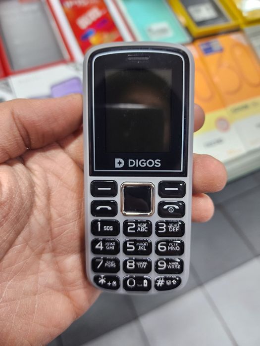 Digos 101 - 2 sim, fleshka tushadi, zaryadkasi bor, batareya - 1000mah