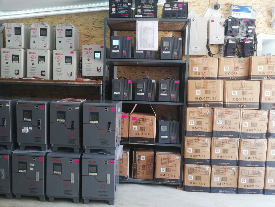 Стабилизаторы на 110/220/380 вольт ИБП-инверторы