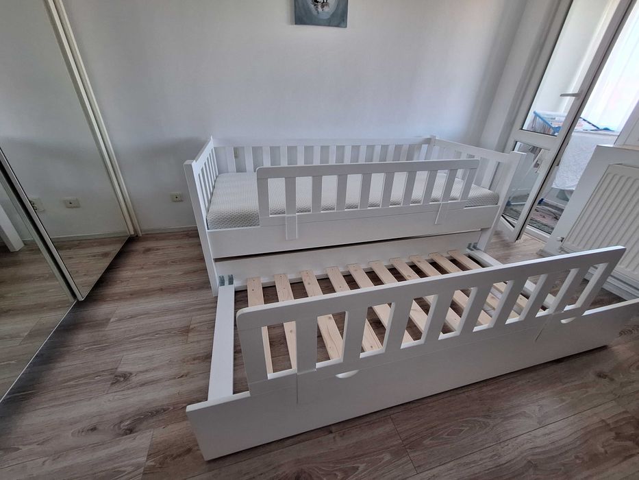 TRANSPORT GRATUIT.Pat extensibil din lemn masiv.Cod 122