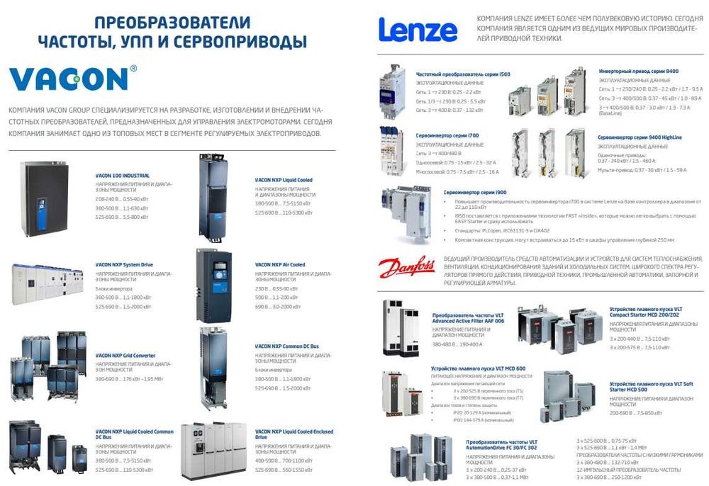 Инвертор, Преобразователь частоты SIEMENS и Danfoss   (Германия ) 0.12