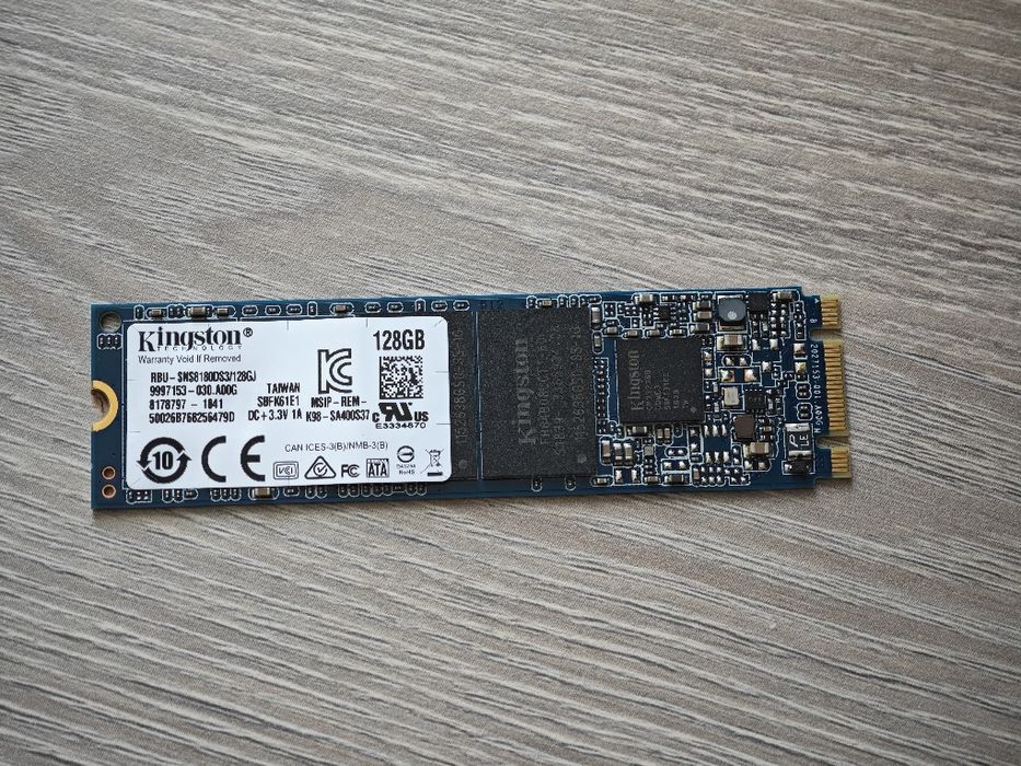 SSD Kingston 128 gb m2 2280 SATA 3