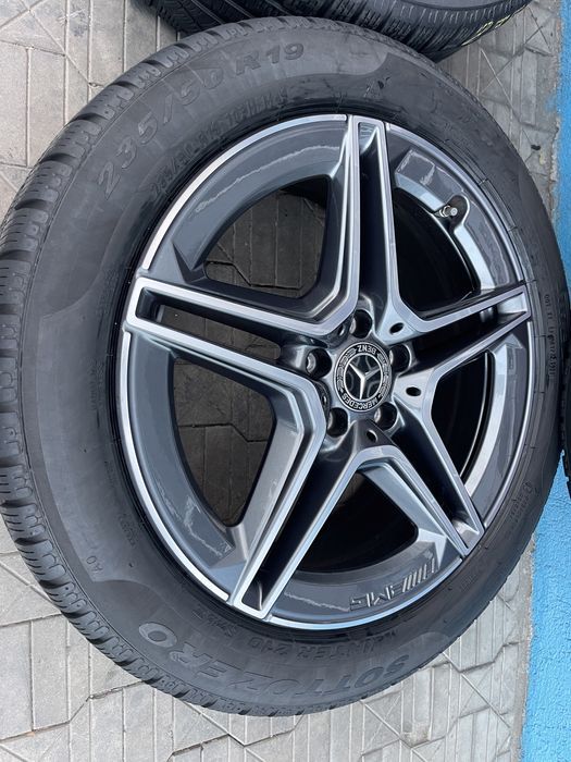 jante originale mercedes amg r19 gla glb w247 echipate iarna ca noi