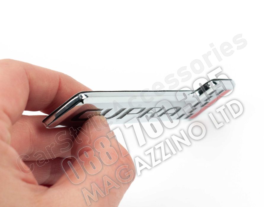 Seat Cupra Емблема Хром или Черен Мат за Задна Броня Калник