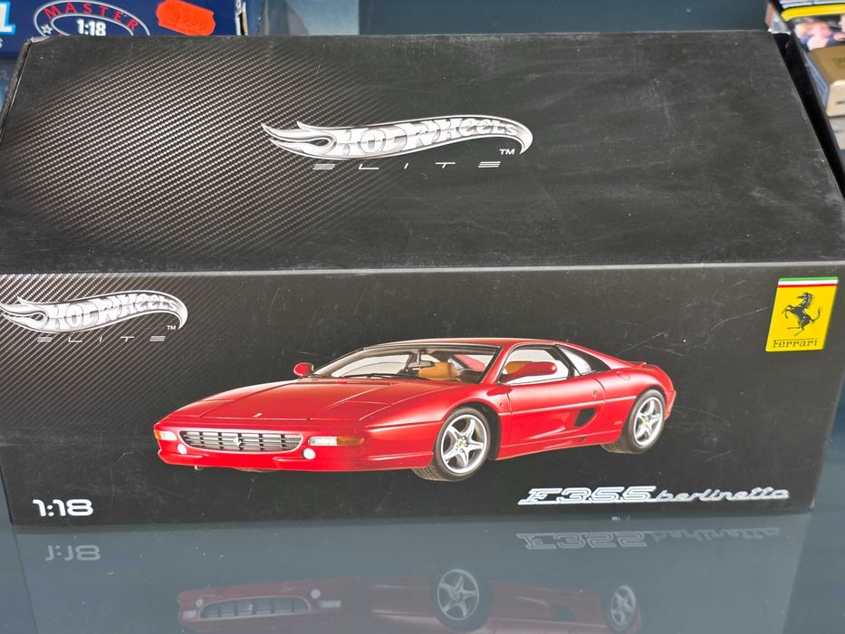 Macheta Auto 1/18 Hotwheels Elite Ferrari F355 Berlinetta