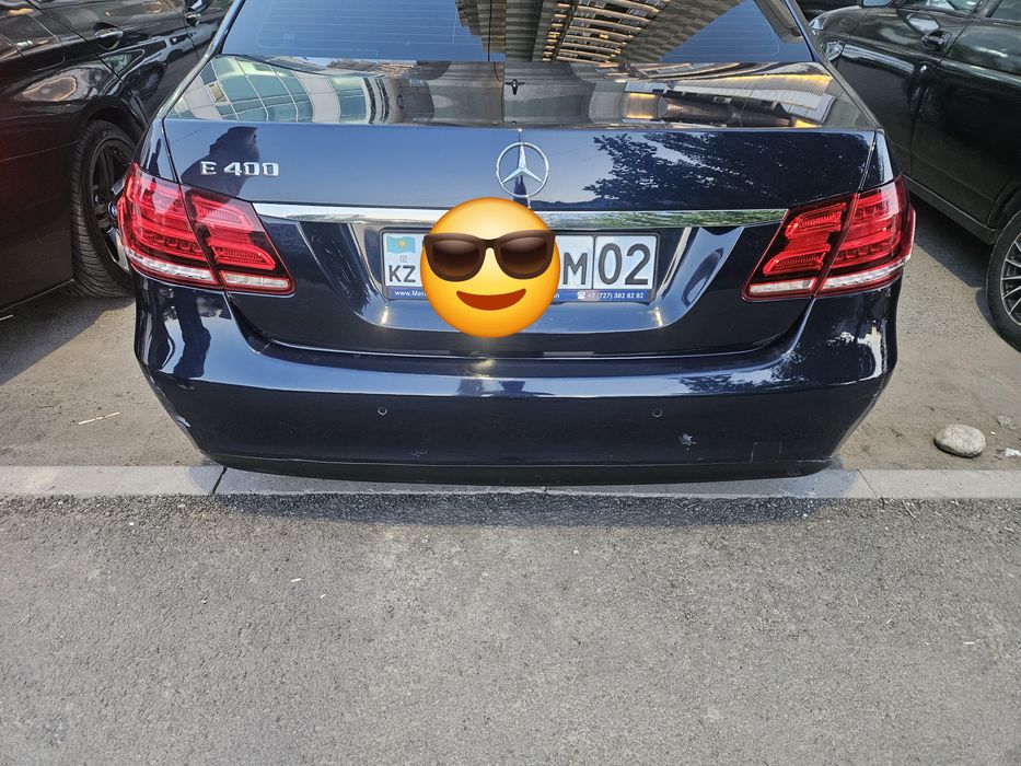 Задний бампер w212 оригинал