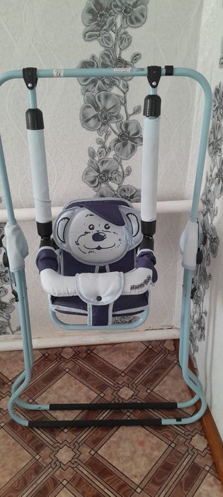 Детская качеля железная