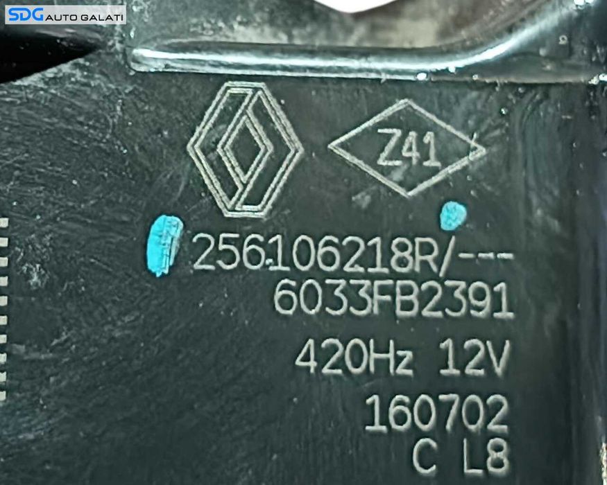 Claxon Renault Kadjar 2015 - 2022 Cod 256106218R [LR6312]