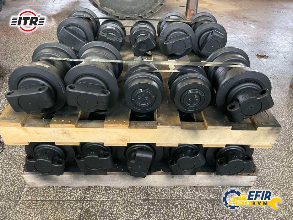 Ходова част - Вериги, Ленивци, Ролки и Звездочки за Булдозери и Багери