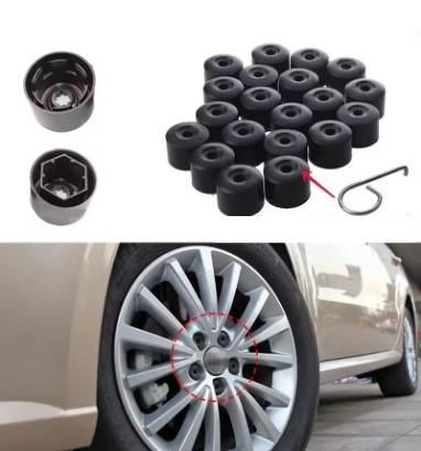 Капачки за болт 3446 Комплект от 20 капачки за болтове 17 мм + кука FL