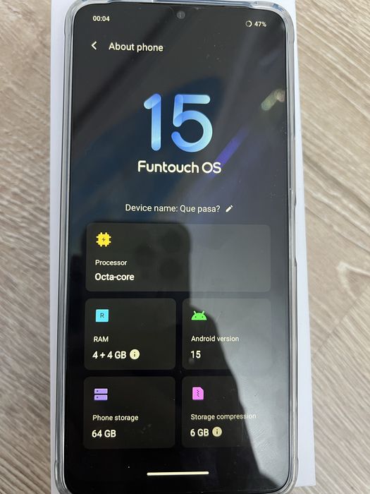 Vivo YO4 телефон